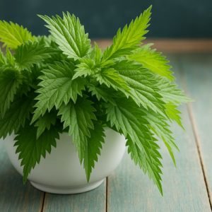 hoja y raiz de ortiga